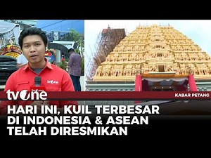 Shri Sanathana Dharma Aalayam Officially Opened to the Public | Kabar Petang tvOne