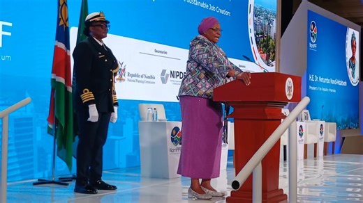 President Netumbo Nandi-Ndaitwah this morning called for the implementation of policy outcomes to help address unemployment at the opening of the Namibia Public-Private Forum currently underway. Nandi-Ndaitwah also explained the purpose behind the launch of the forum and said while its implementation was delayed, it was important for the government and private sector to co-ordinate development in an orderly manner. UPDATE Ogone Tlhage #marketwatch | Market Watch