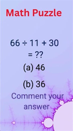 46 or 36? Solve the viral math puzzle #math #shorts #test