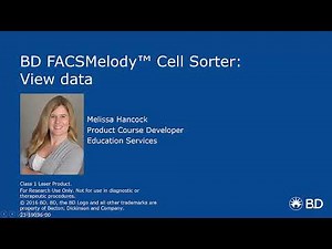 Data Analysis on the BD FacsMelody™