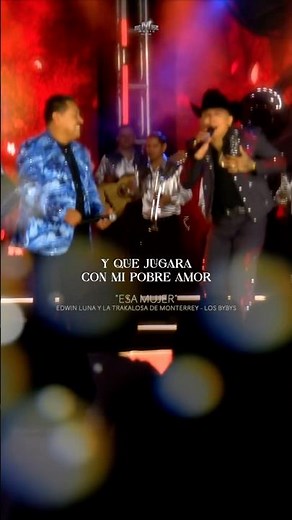 #EsaMujer 🎶 con Los Bybys #XVAniversario Mis Favoritas Cumbias En Vivo de Edwin Luna y La Trakalosa