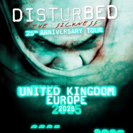 UK & EU! Sign up now for first access to tickets 🤘 https://Disturbed.live | Disturbed