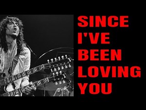 Since I've Been Loving You Jam Track Zeppelin Slow Blues (C Minor)