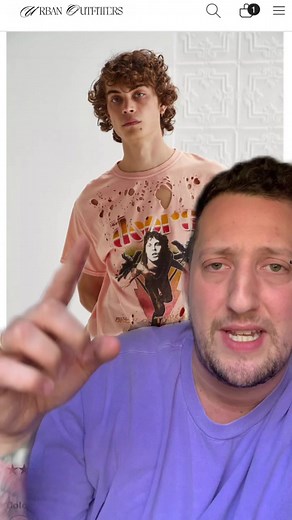 It only cost 99 cents but that’s for another post #greenscreen #Inverted #urbanoutfitters #fastfashion #graphictees #MyBrawlSuper