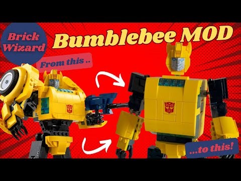 Lego Bumblebee Mod using only the original Set 10338