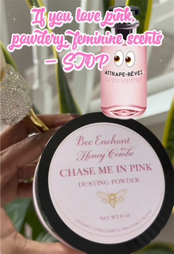 Coming 1/10 🎀 Soft. Pink. Expensive – smelling.💕 luxury, dusting powder energy without the luxury price. If you love, sweet, feminine, airy fragrances – she’s the one.. #DustingPowderTOK #LuxuryOnABudget #SoftGirlScent #PerfumeTOK #BEEEnchant