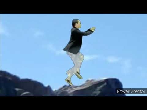cliff jumps gangnam style parody video (3LAMESTUDIO LOST MEDIA REMAKE)