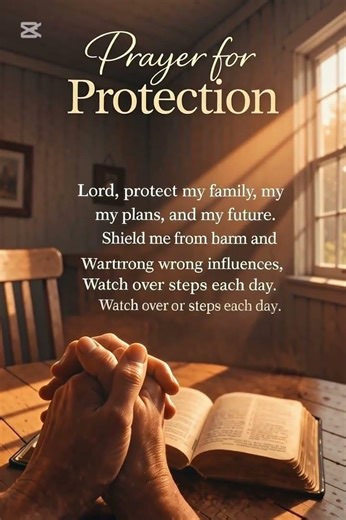 A prayer for Protection #shortprayer