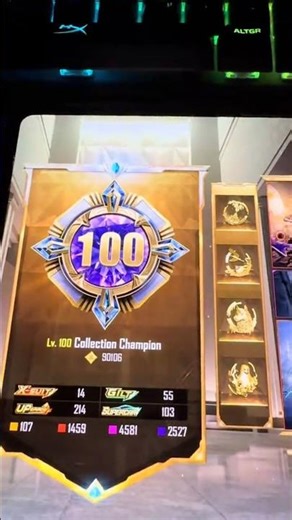 Pubg 100 collection level is complete 😯