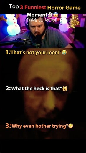 Top 3 FUNNIEST Fails (But don’t watch #1 at night ☠️) #horror #gaming