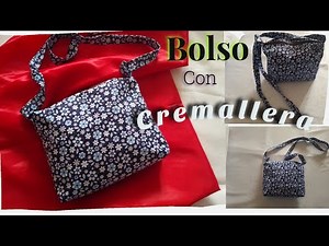 ✅COMO hacer una BOLSA de tela con CIERRE 2022 | como hacer un Bolso con CIERRE y FORRO