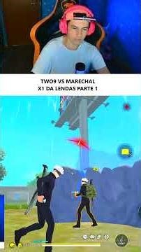 two9 vs marechal x1 das lendas #shorts #freefire