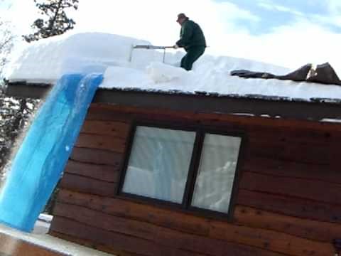 AK roof snow removal