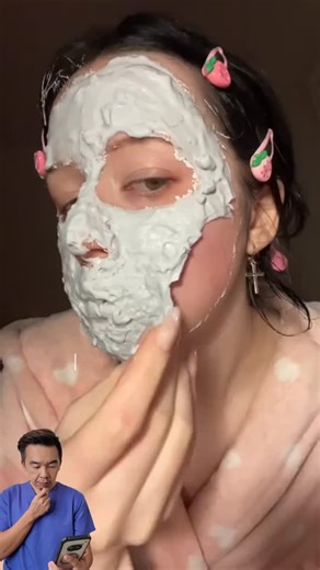 Dr Lim Ing Kien | Dermatology on Instagram: "Rubber mask: Who is it for? ✔️ Inflamed acne ✔️ Red, sensitive skin ✔️ Rosacea-prone skin ✔️ Skin after treatments (peels, lasers, extractions) ✔️ Skin that needs calming and cooling Who should be careful: ⚠️ Very dry or compromised skin ⚠️ Eczema flare-ups ⚠️ Broken or infected skin Always follow with a hydrating/repair serum after removal. Want to know how often you should use it? Comment below 👇"