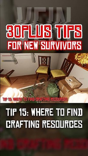VEIN Tips For NEW Survivors | Tip 15 | Where To Find Crafting Resources #shorts
