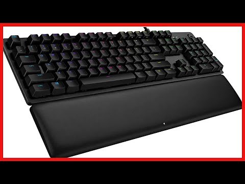 Quality product - Logitech G513 Carbon LIGHTSYNC RGB Mechanical Gaming Keyboard with GX Blue Switch