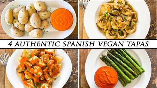 4 vegan tapas recipes actually served in Spain