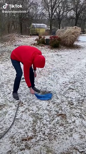 Giant Freezing Water Balloon Experiment 2
