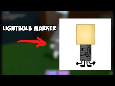 How to Get The "Light Bulb" Marker | ROBLOX FIND THE MARKERS