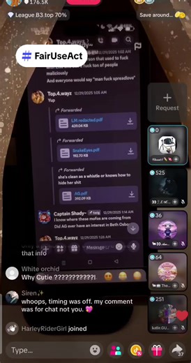 Anonymous Goth Live - 01/09/26 Things just got real. Please all, keep in mind who you befriend on this app. Everyone is behind a profile here. The longer you talk to someone on here and get to know them does not mean they are your friend. Please protect yourself, do not give anyone personal information on this app. Many people are exposing Top4Wayz and her community on what they have done to people on this app. This live was to inform and educate others on their experience with Top4Wayz and her 