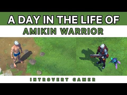 A day in the life of Amikin Village Gamer - What I Actually Do All Day in Amikin - PART 1