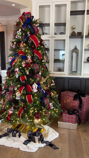 Tree of Treasures = Treasure Tree ❤️ Yes! You can have a designer tree filled with all of your treasures. Kid-made, heirloom and Radko, all of the treasures 🫶🏻 #christmas #christmastree #christmasdecor