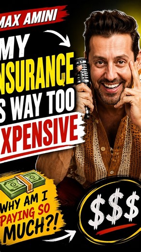 My Insurance Is WAY Too Expensive! 😂 | Max Amini #maxamini #standupcomedy #comedyverse #laughoutloud