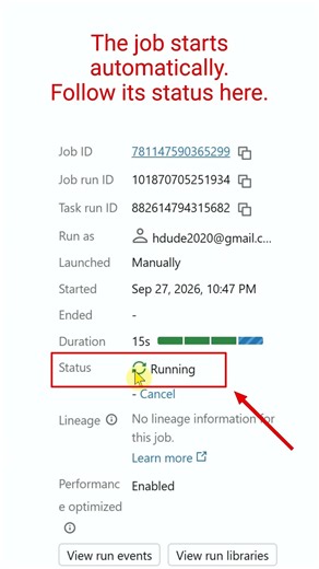 Trigger a job automatically on databricks DABs bundle deploy