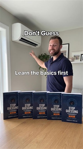 Stop Guessing: HVAC Fundamentals for Beginners 🛠️ Everybody who becomes good at HVAC starts somewhere. You don’t need to know everything on Day 1. But you do need the fundamentals to make sense. What happens inside the refrigeration cycle? Why does airflow matter? What are the electrical components actually doing? What measurements should you take—and what do those numbers mean? The Stop Guessing: HVAC Fundamentals for Beginners series was built to take students and new technicians from the bas