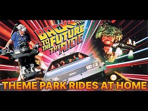 Back To The Future The Ride 4K In The Yaw 3 VR Motion Simulator Is A Wild Ride!