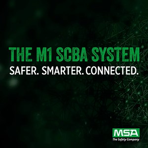 Stay safe and connected with the M1 SCBA – the only integrated system...