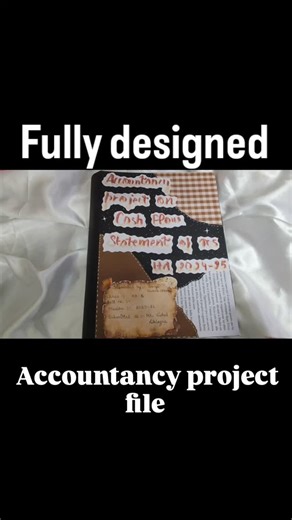 BY RADHEKA JALOTA✨✨ on Instagram: "Grade 12 Accountancy project file Aesthetic ✅ Pinteresty ✅ Fully designed ✅ DM now ..... Project file Starting ₹700! Only🤯, Dm ! Fast , a fully handcrafted, neat, and aesthetic project file Perfect for school and college ,submissions teacher approved , with top quality products , DM to order yours and make your project stand out . . . . . . . StudyWithMe CollegeLife SchoolVibes #HandmadeProject NeatAndClean #StudentLife OrganizedStudy StudyAesthetic# ViralProj