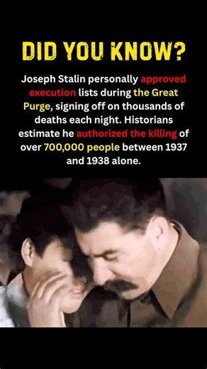 Stalin’s Secret Purge Orders