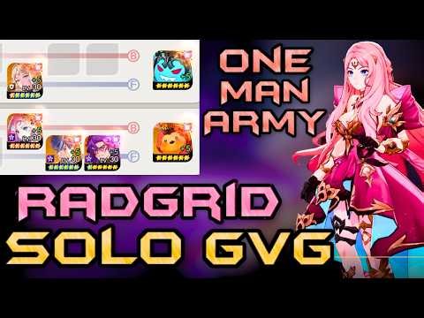 Radgrid Can SOLO 1V3 Guild Wars Teams! | Seven Knights Re:Birth