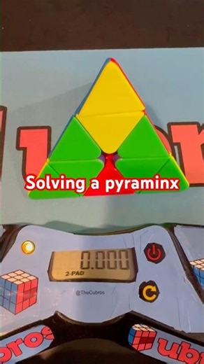 Solving a pyraminx #trendingshorts #popular #viralvideos #viral #shorts #trends #trending #pyraminx