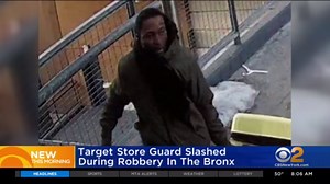 NYPD: Suspect slashed Target security guard during Bronx robbery