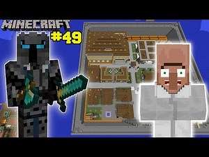 Minecraft: SLAUGHTER THE VILLAGERS CHALLENGE [EPS7] [49]