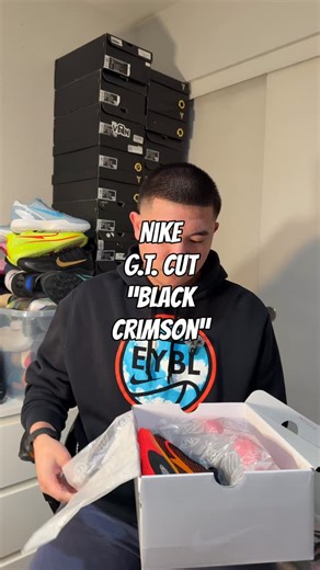 David Giongco on Instagram: "My unboxing of the Nike G.T. Cut “Black Crimson”. 🖤🔥 #basketball #shoes"