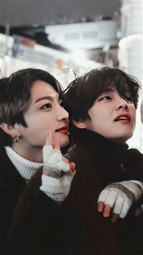 v and jungkook 💜#best friend forever ♥️🥰
