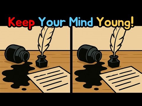 Spot The Difference: Keep Your Mind Young! Check Your Observation! [ Find The Difference ]