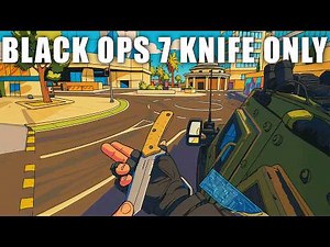 How to play BO7 KNIFE ONLY #callofduty #bo7