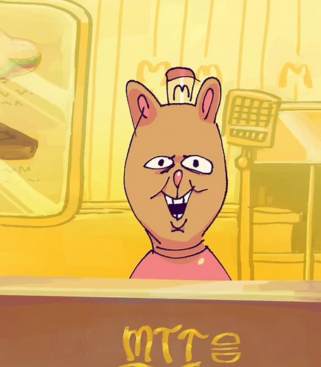 Frisk Undertale Orders some Food