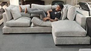Soft and Comfortable Sectional Sofa With its deep, feather filled cushions and its 5 extra cushions (2 large 3 small) giving it a cloud like feeling the Long Beach deserves its reputation as being the most comfortable sofa on the market. Hotline: 88 01710244787 Imo, WhatsApp, Viber No. 88 01872262089 💳Any Debit & Credit Card Acceptable ☑️0% EMI 🏪Showroom: H#66, B#D, Shahidbag, Pallabi (Shagufta Mor, Mirpur DOHS Chattar) Mirpur-1216, Dhaka | Furniture Bari