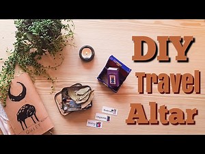 Travel Altar || DIY