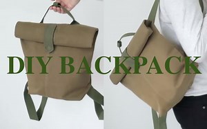 DIY 布背包 BACKPACK HOW TO MAKE YOUR OWN BAG