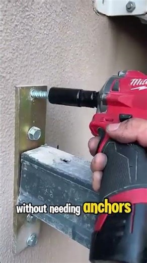 Concrete screws without metal anchors do you think this is practical？#ideas #concrete #installation