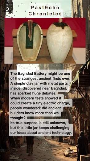 The Baghdad Battery : The 2,000-Year-Old Power Source⁉️ #shorts #history #baghdadbattery #ancient