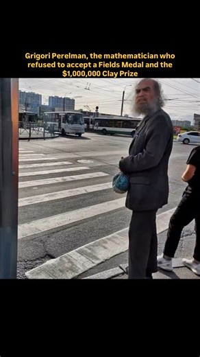 Memoir World on Instagram: "Grigori Perelman, a Russian mathematician, became famous for solving the Poincaré Conjecture, one of the most difficult problems in mathematics. In 2006, he was awarded the prestigious Fields Medal, and later, the $1,000,000 Clay Millennium Prize in 2010 for his achievement. Perelman refused both honors and the prize money, saying he was not interested in fame, wealth, or recognition. Perelman’s decision shocked the math world. Living a quiet and reclusive life in St.