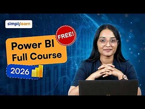 Power BI Full Course 2026 [FREE] | Power BI Tutorial For Beginners | Power BI Course | Simplilearn
