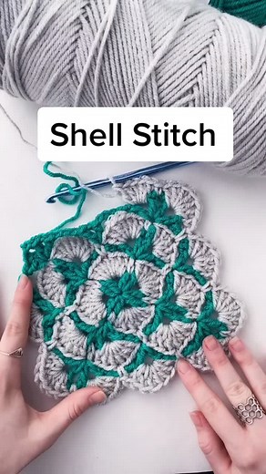 Learn to Crochet Shell Stitch with MCC Designz
